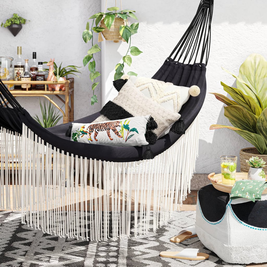 Opalhouse Fringe Hammock - Black