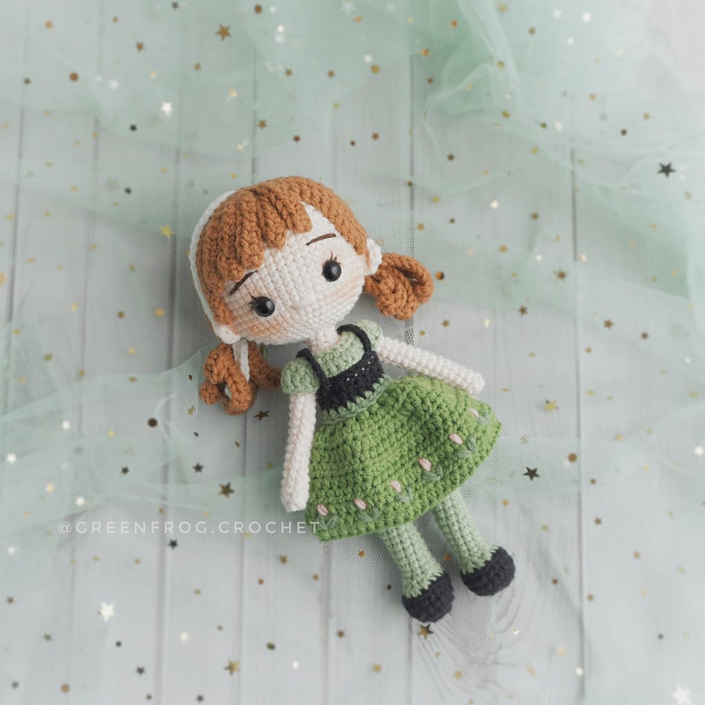 Disney Princess Doll Crochet Pattern — Anna