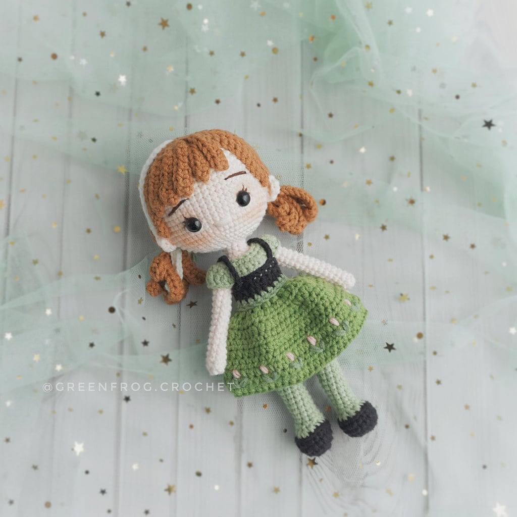 Disney Princess Doll Crochet Pattern — Anna Shop Disney Princess