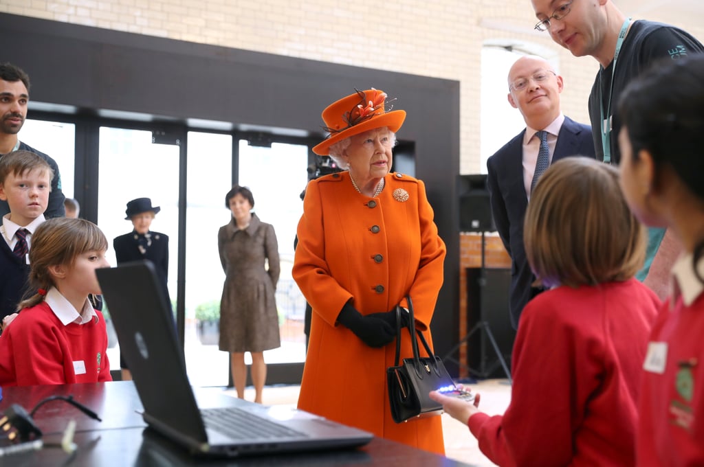 Queen Elizabeth II's First Instagram Post at Science Museum