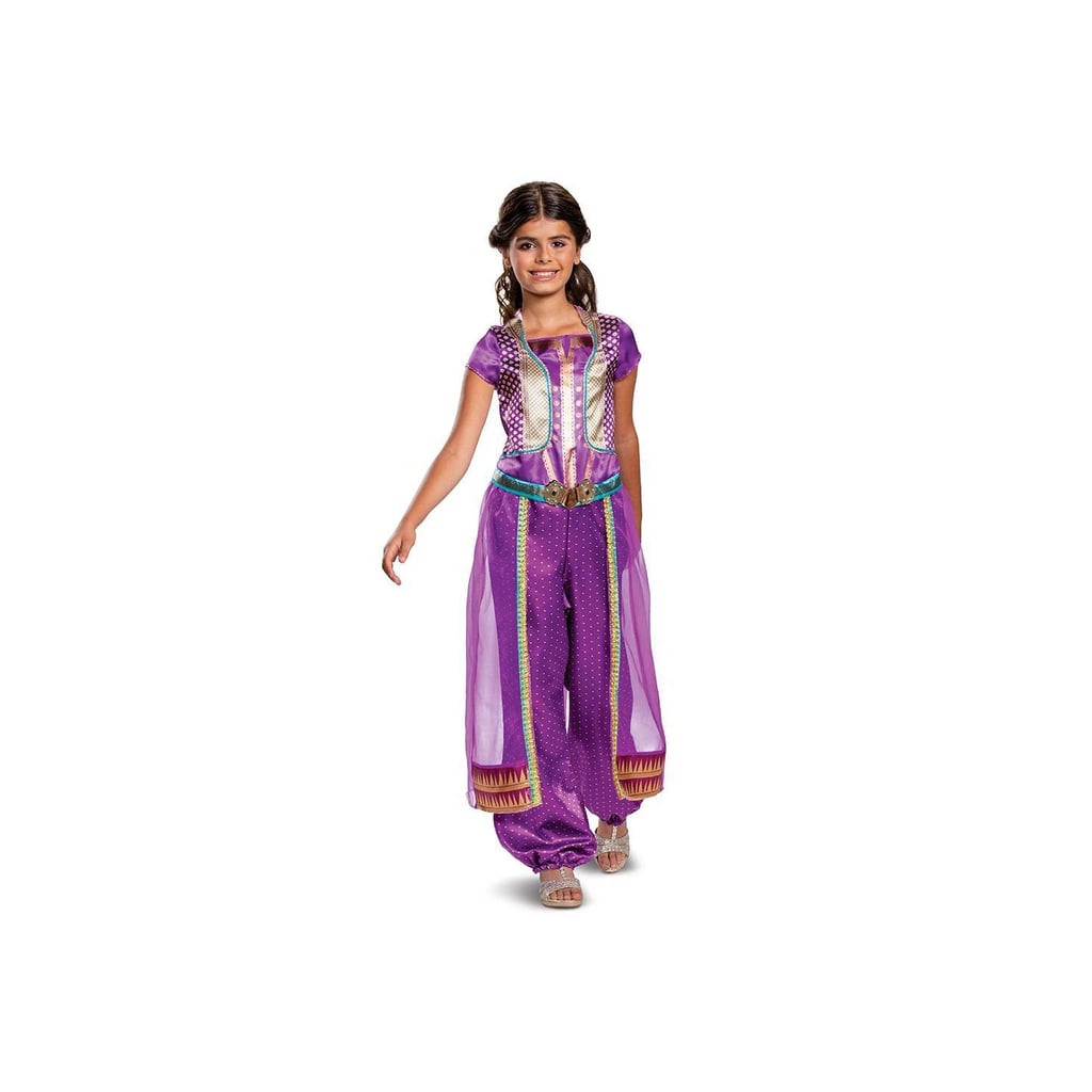 Girls' Disney Jasmine Purple Classic Halloween Costume