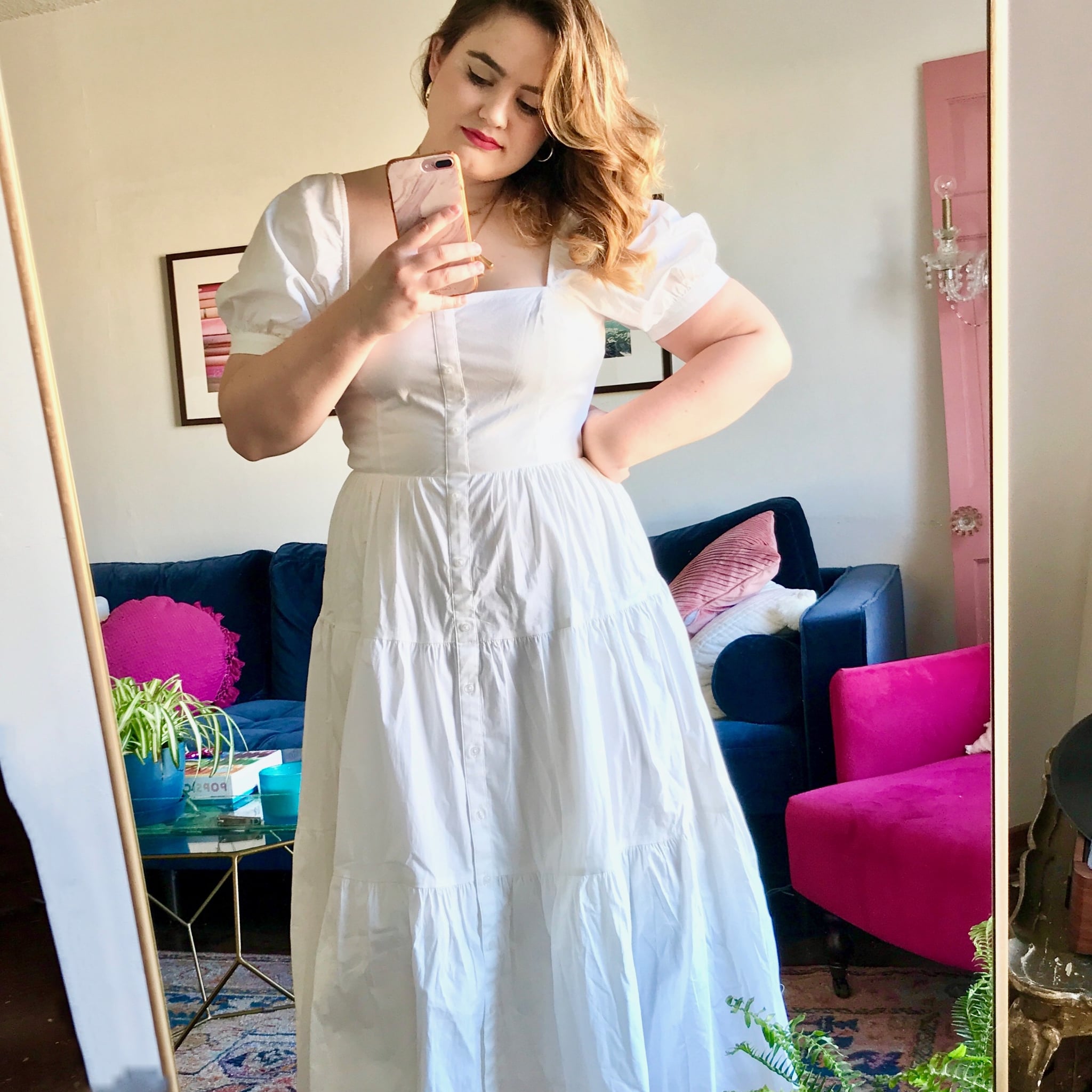 perfect white summer dress