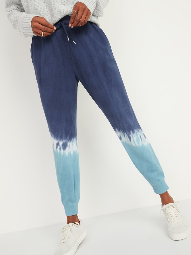 Old Navy Women's Tie-Dye Jogger Set Sweatpants & Front Zip Hoodie