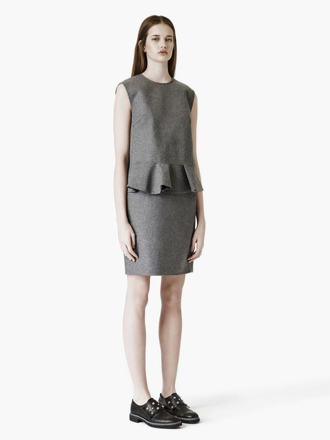 Alexander McQueen Peplum Dress ($670)