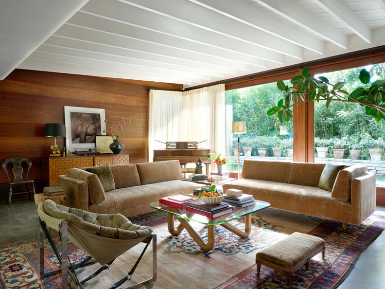 Dakota Johnson's Relaxed Living Room in Her LA Home