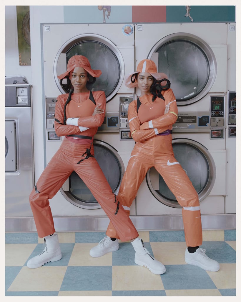 Abra is wearing the Air Jordan 1 Jester XXs and Kelsey Lu is wearing the Air Force 1 Jester XXs.
