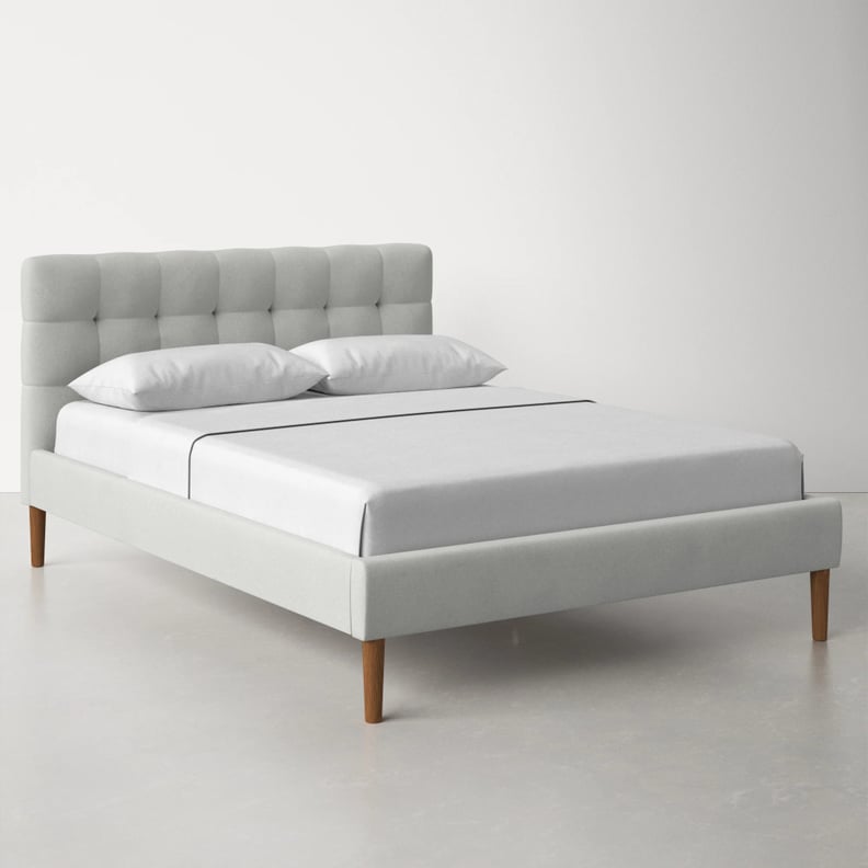 An Tufted Bed Frame: Abba Upholstered Bed
