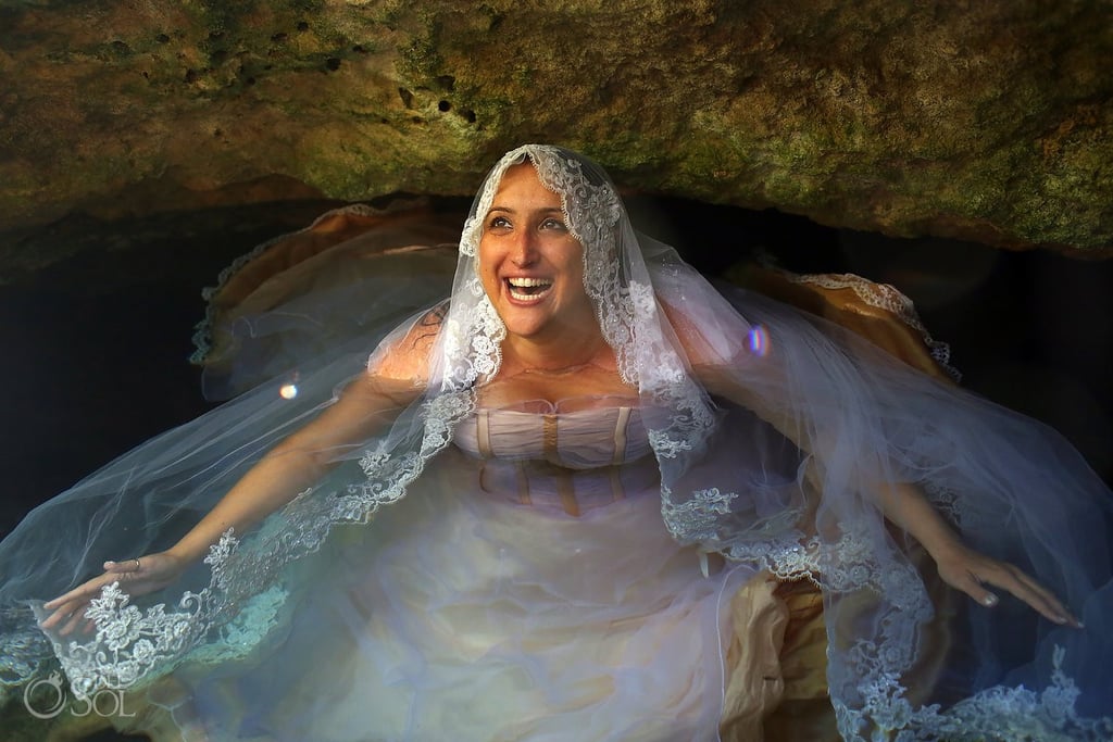 Healing Underwater Trash the Dress Photos