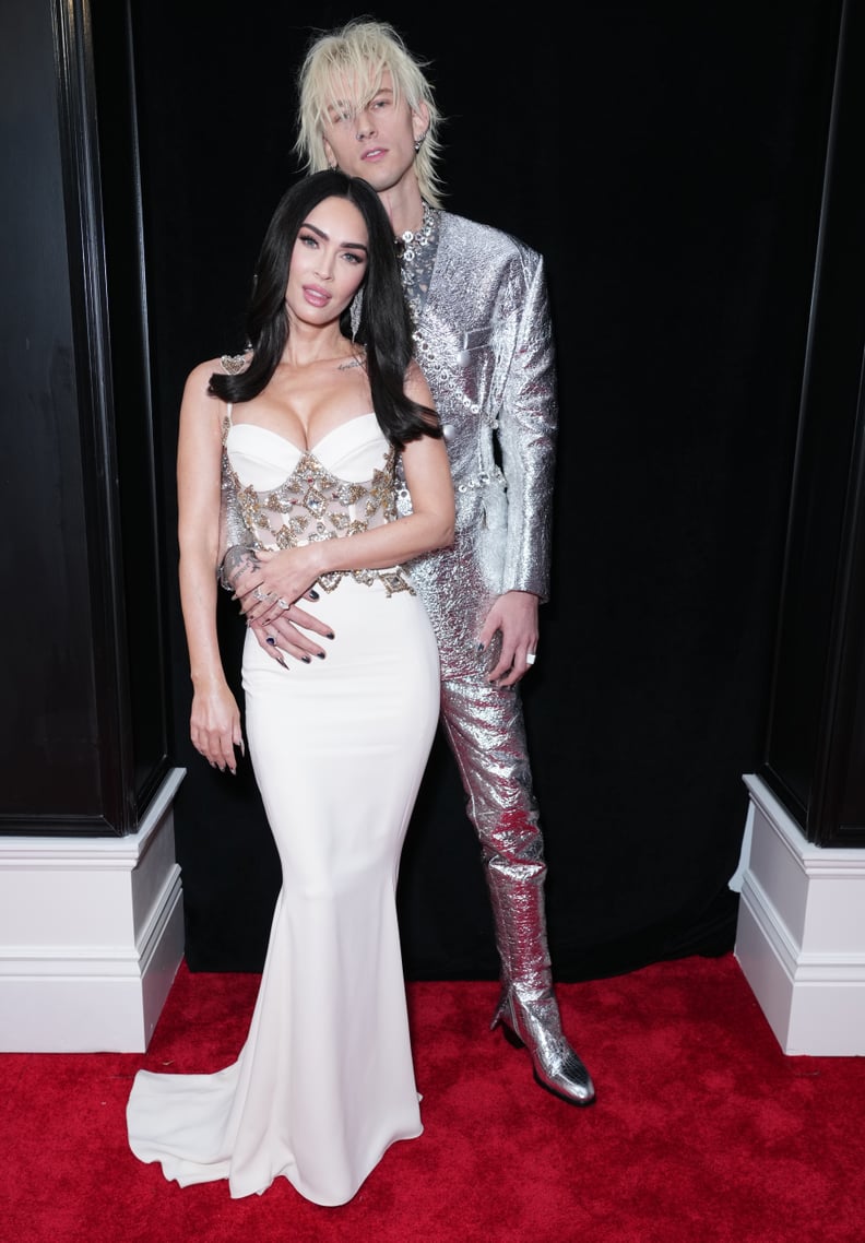 Megan Fox and Machine Gun Kelly at the 2023 Grammys