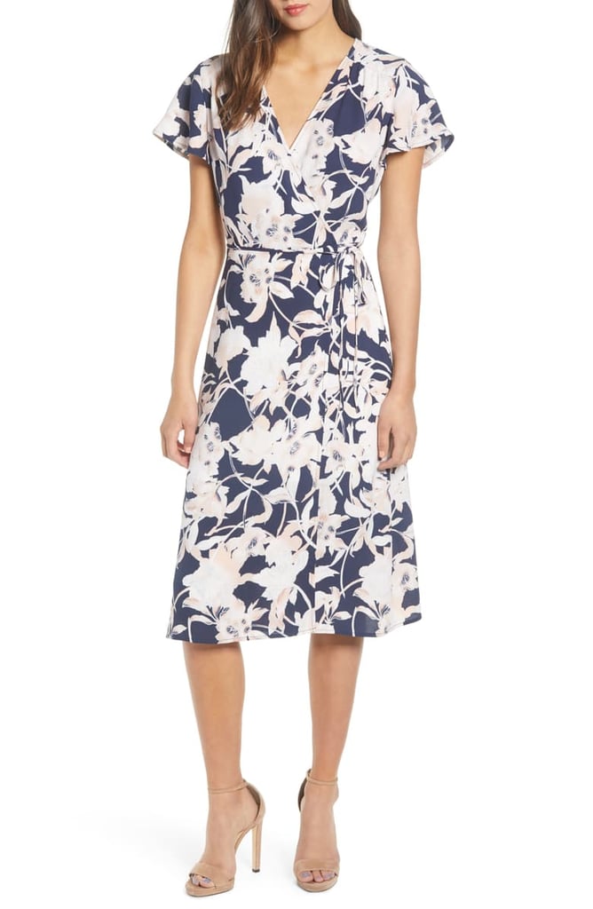 Leith Midi Wrap Dress