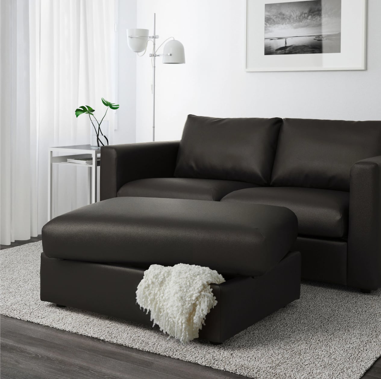 Vimle Ottoman With Storage Small Spaces Big Furniture Hacks