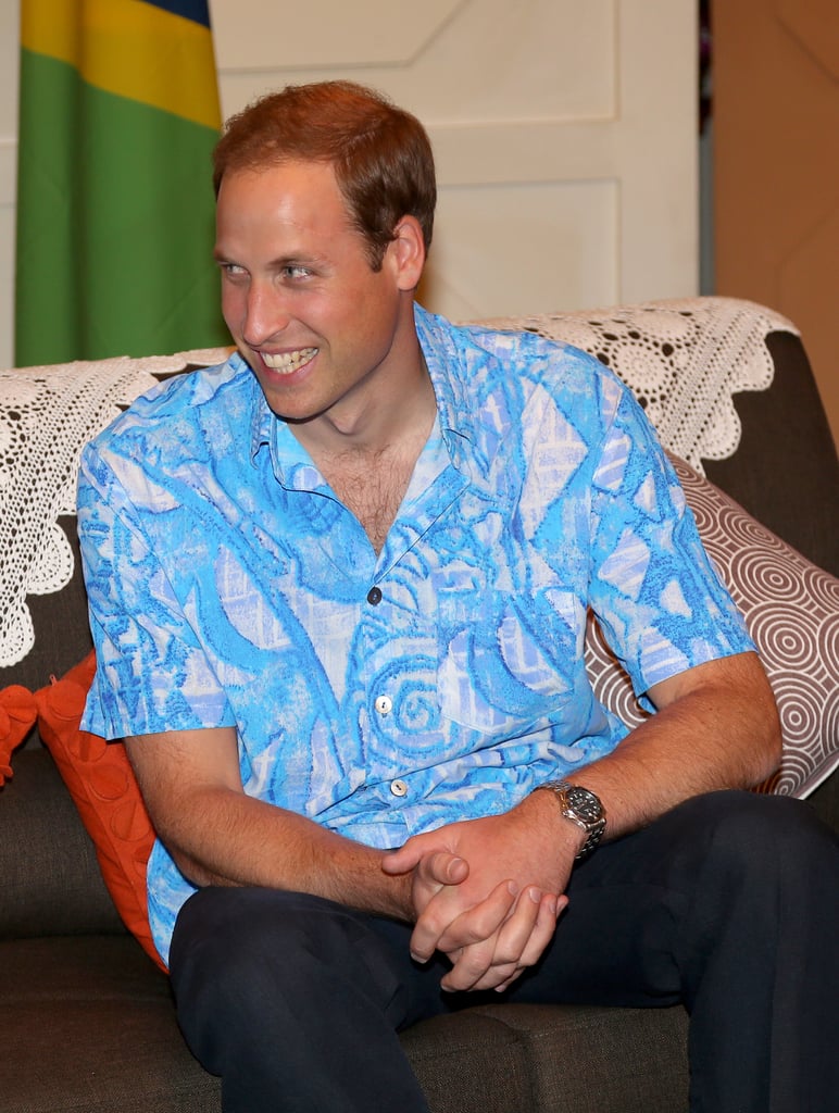 Hey William, Can We Borrow That Shirt Sometime?