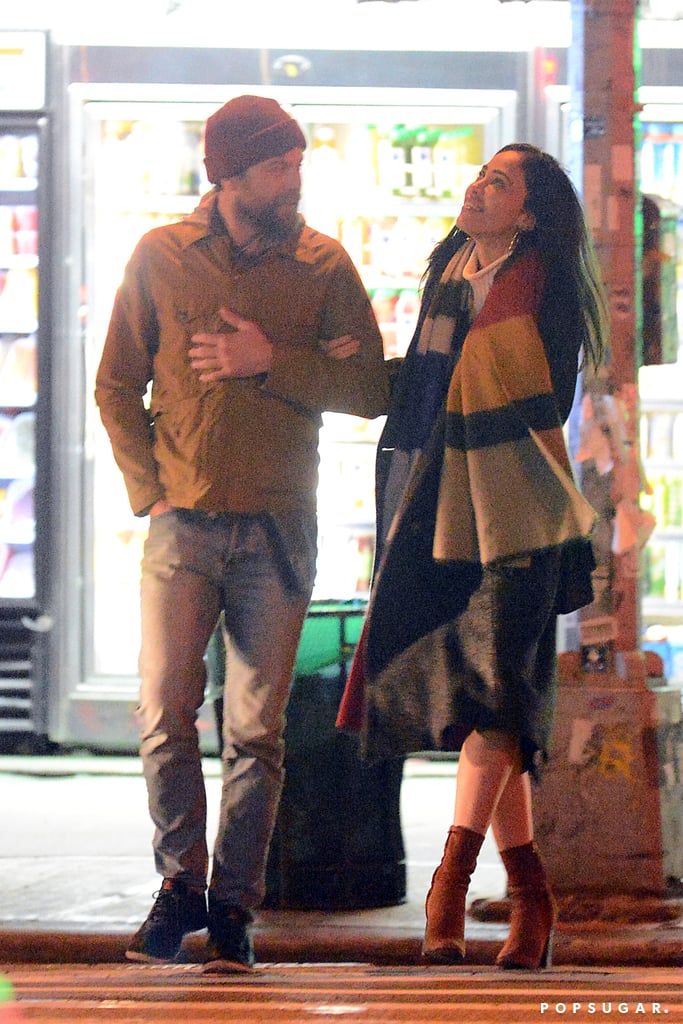 Joshua Jackson Kissing a Woman in NYC March 2017