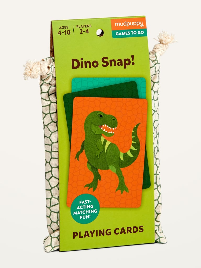 Mudpuppy Dino Snap! Playing Cards to Go for Kids