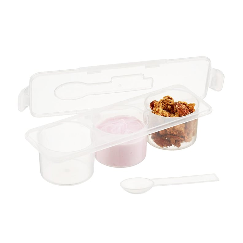 3-Section Snack Container