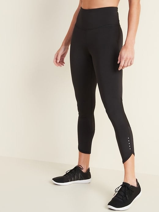 High-Waisted Elevate Compression Run Crops | Best Old Navy Leggings For ...
