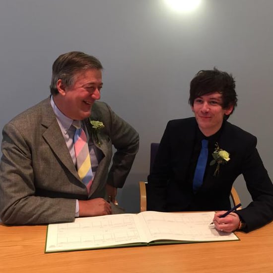 Stephen Fry Is Married to Elliott Spencer | Pictures