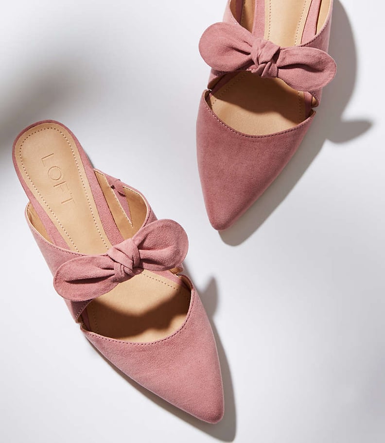 Loft Bow Mule Flats