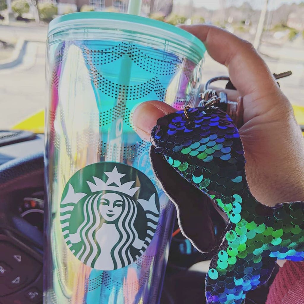 Starbucks Has a New Mermaid Cup That's So Shiny and Extra | POPSUGAR Food