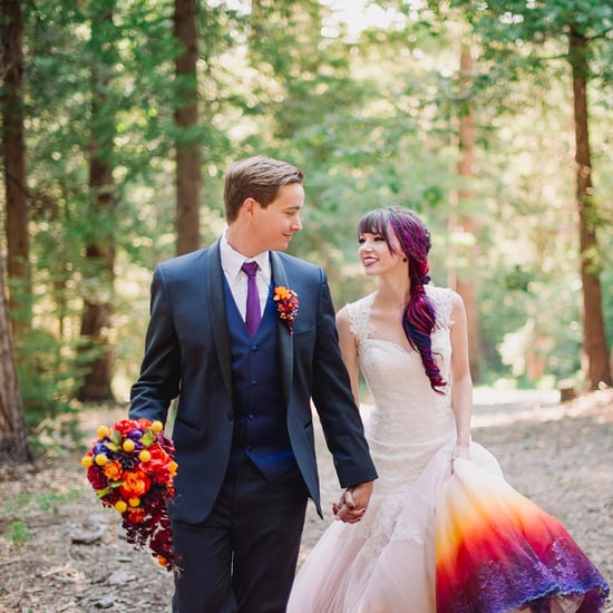 Colorful Ombre Wedding