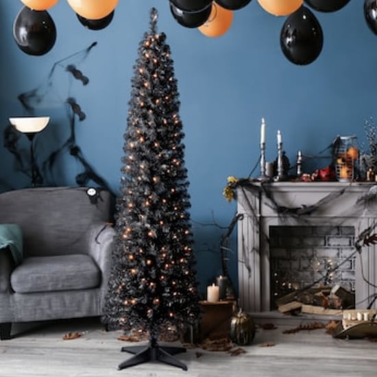 Michaels Is Selling a Pre-Lit Black Halloween Tree