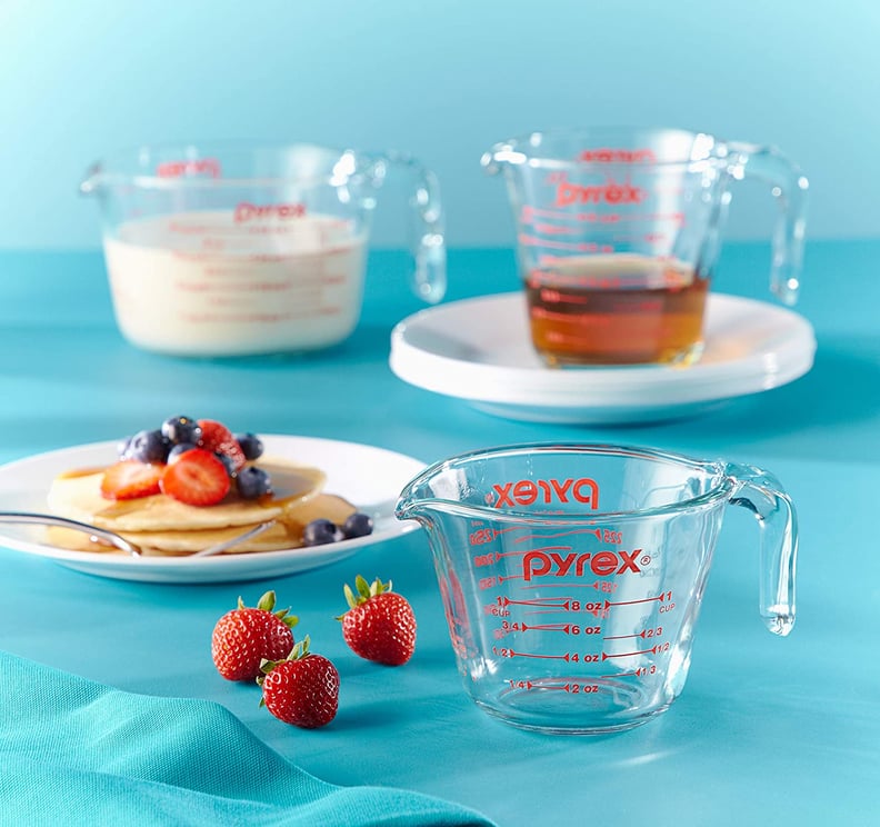For Precision: Pyrex Glass Measuring Cup Set