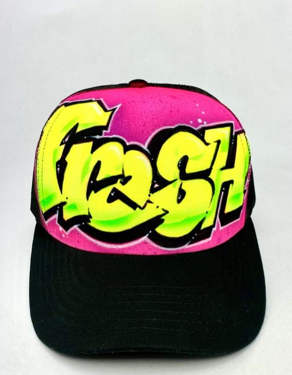 Fresh Prince Airbrushed Trucker Hat