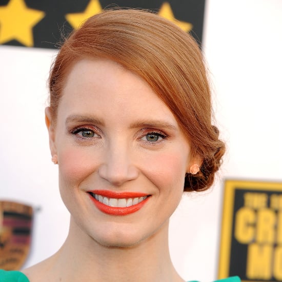 Orange Lipstick Makeup Trend at Critics' Choice Awards 2014