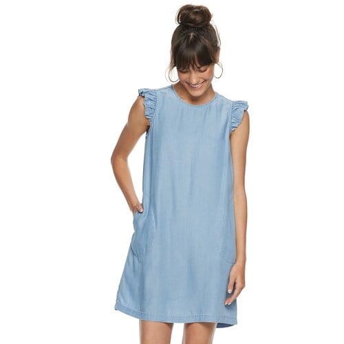 POPSUGAR Ruffle Sleeve Dress