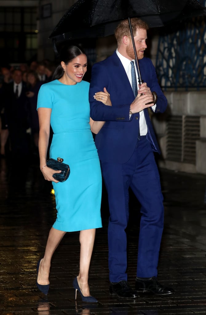 Prince Harry and Meghan Markle at the 2020 Endeavour Awards