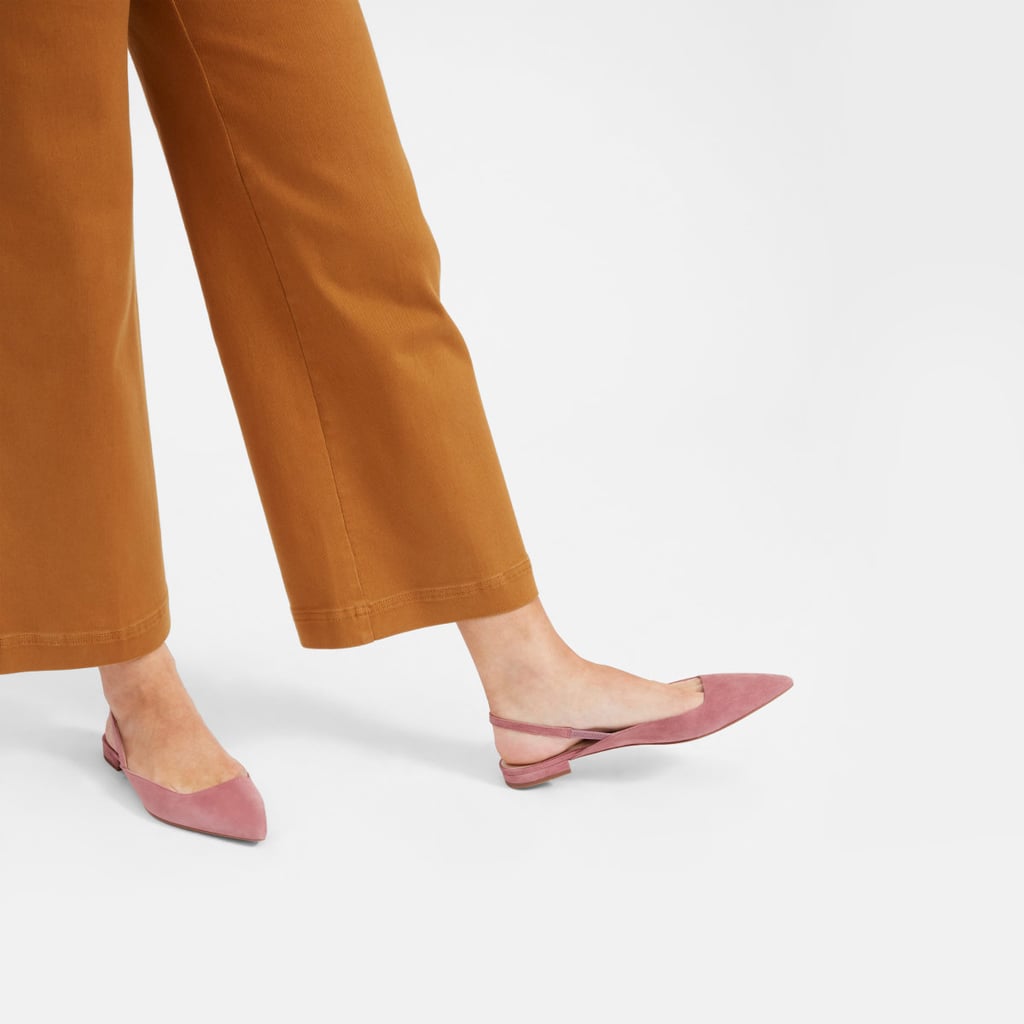 Everlane The Editor Slingback Flats 