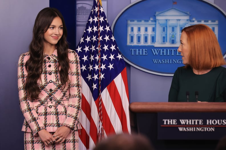 Olivia Rodrigo at the White House