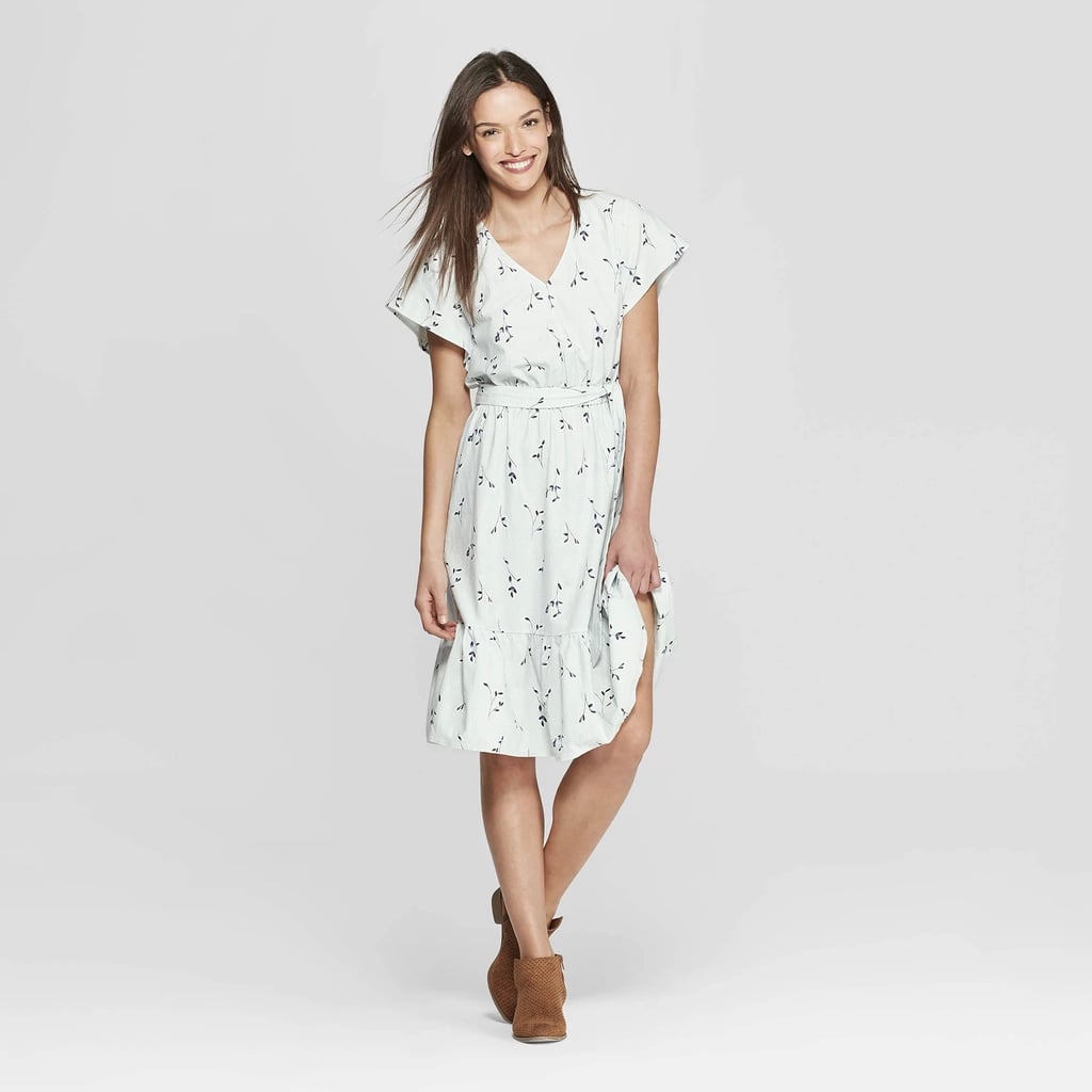 v neck spring dresses