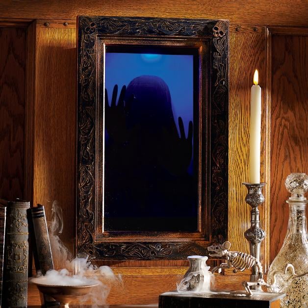 Deluxe Animated Ghost Mirror | Best 2020 Halloween Decor at Grandin