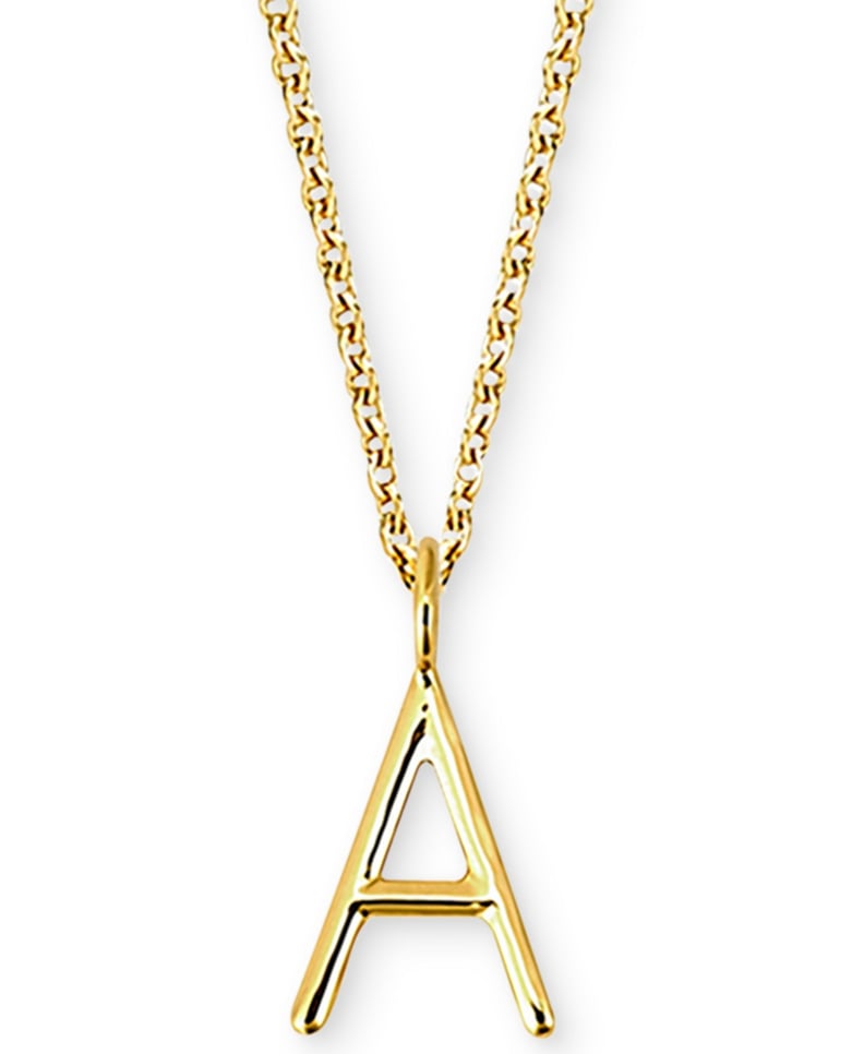 Sarah Chloe Amelia Initial Necklace