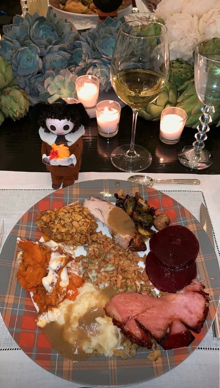 Kardashian-Jenner Family Thanksgiving Pictures 2018