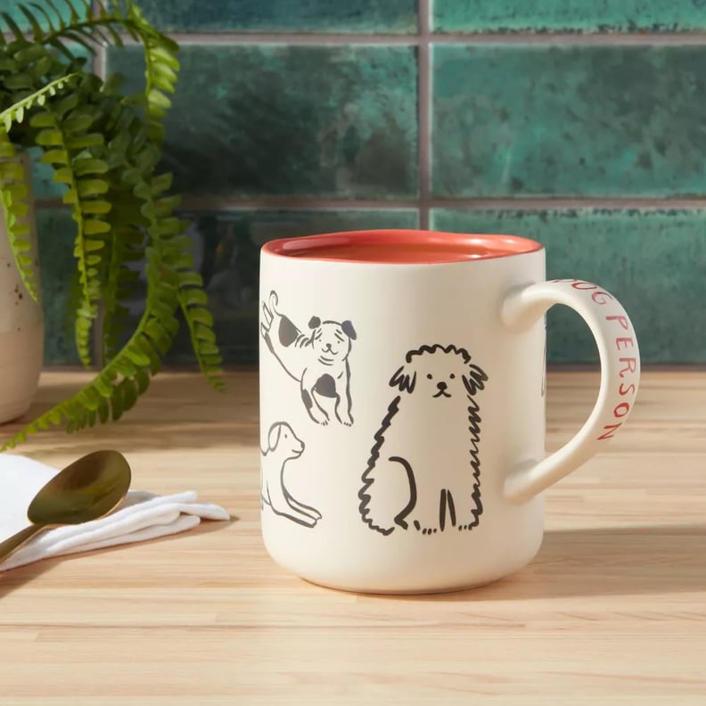 Opalhouse 16oz Stoneware Dog Person Mug