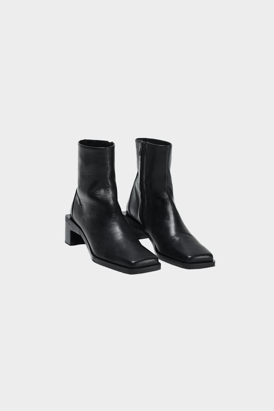 heeled rain boots zara