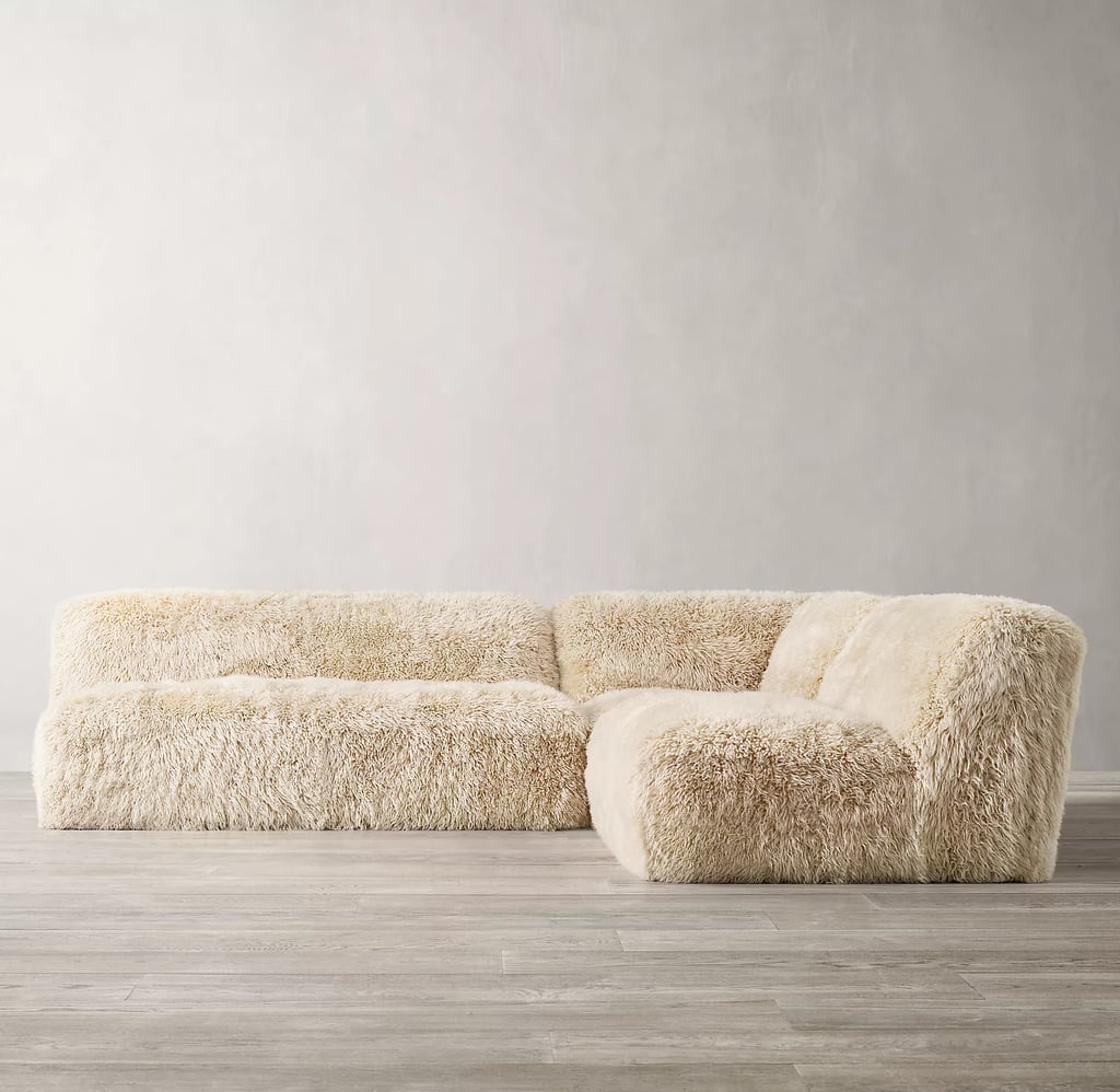 For Sheepskin-Lovers: Yeti Sheepskin Left-Arm L-Sectional