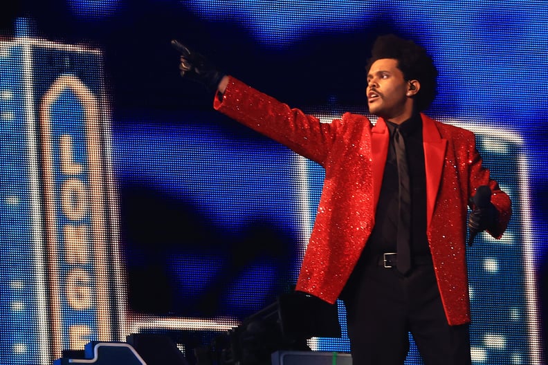 The Weeknd Red Givenchy Super Bowl LV Halftime Show