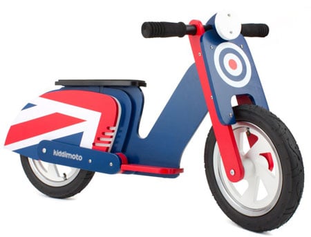 It may be a while until the royal baby can ride this Kiddimoto Union Jack Scooter ($102), but until then, it makes a great accessory for a playroom!