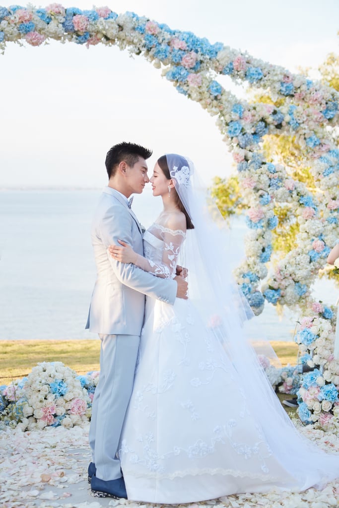 Liu Shishi's Carven Wedding Dress