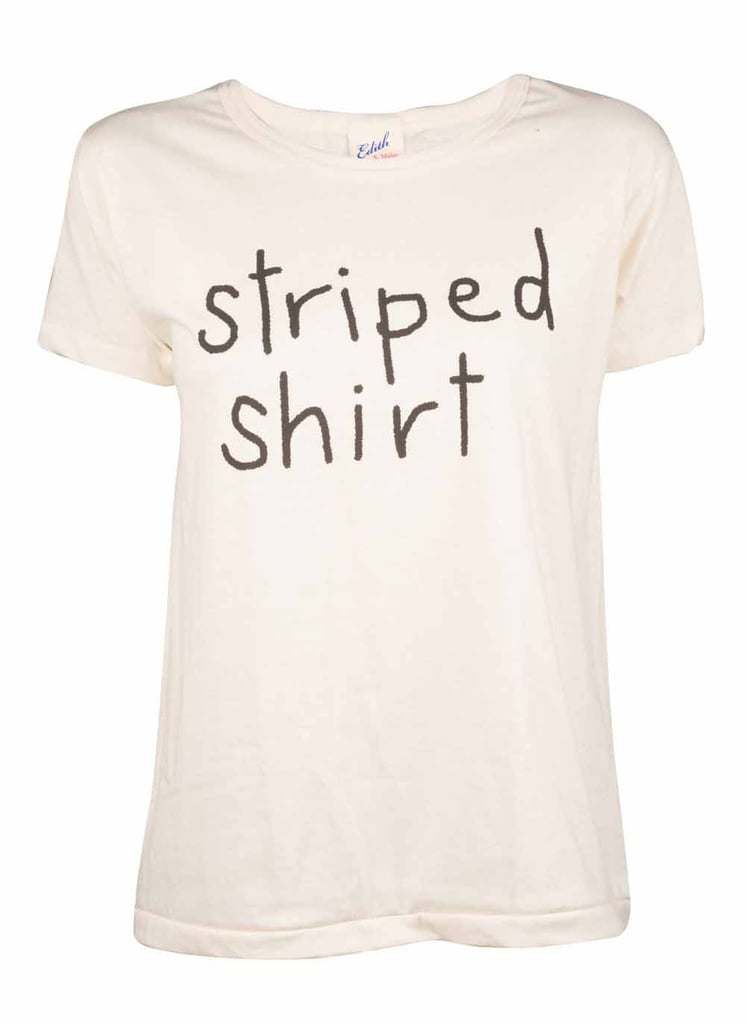 Edith A. Miller Striped Boyfriend Tee