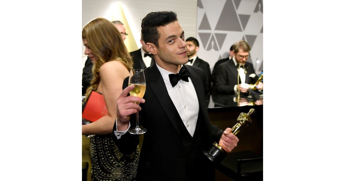 Best Rami Malek Moments at the 2019 Oscars | POPSUGAR Celebrity Photo 4