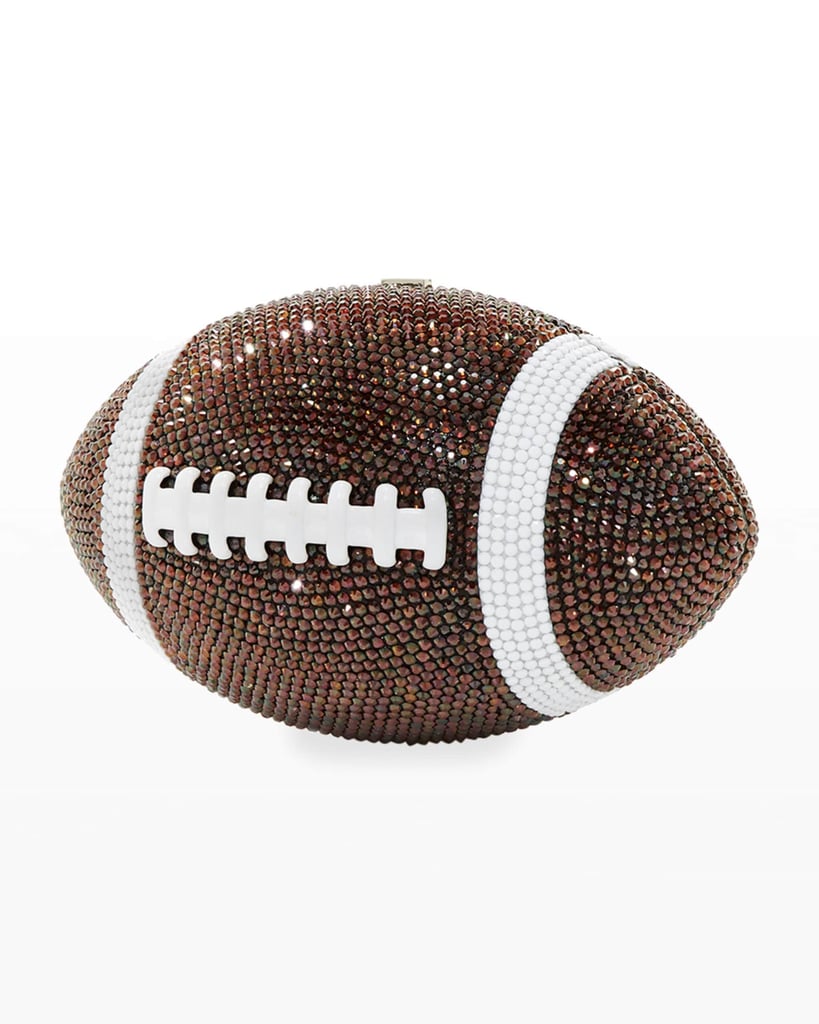 Judith Leiber Couture Crystal Football Minaudiere Bag ($3,995)