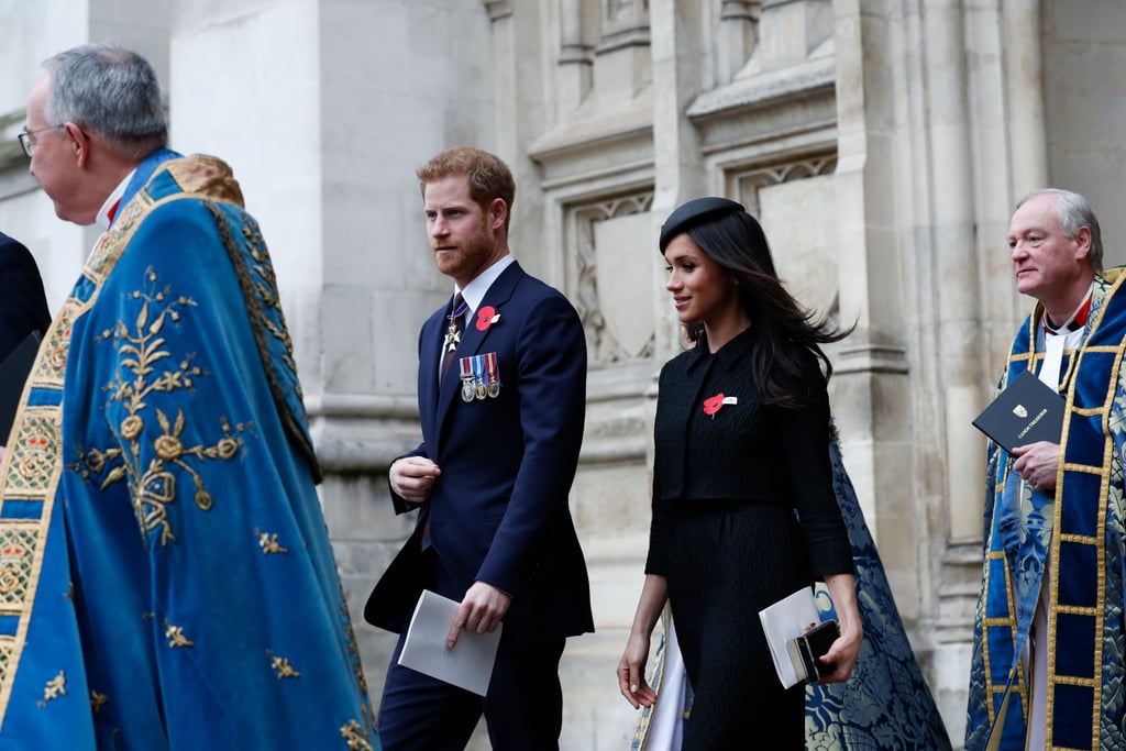Prince Harry and Meghan Markle at Anzac Day