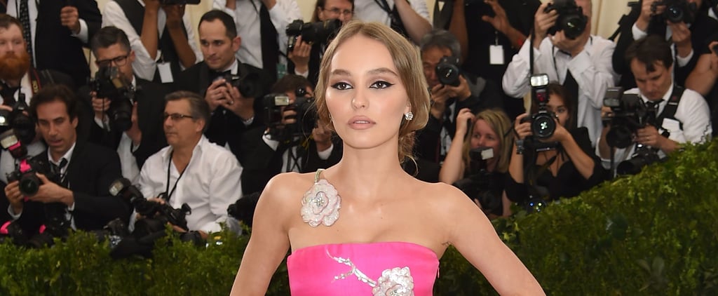 Lily-Rose Depp Wearing Chanel Gown to Met Gala 2017