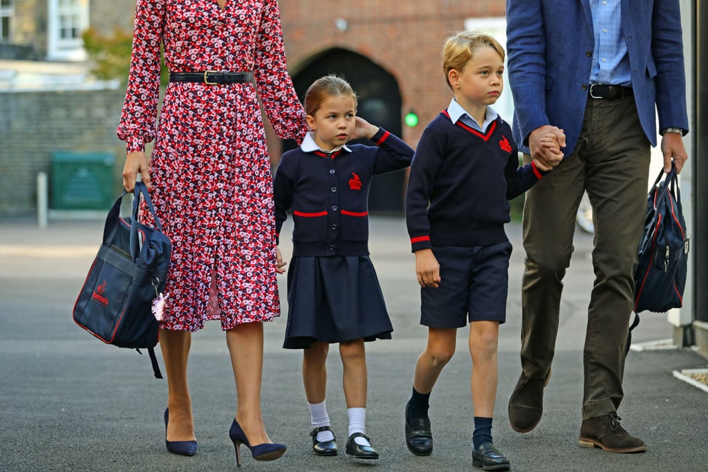 Princess Charlotte's First Day of School Pictures