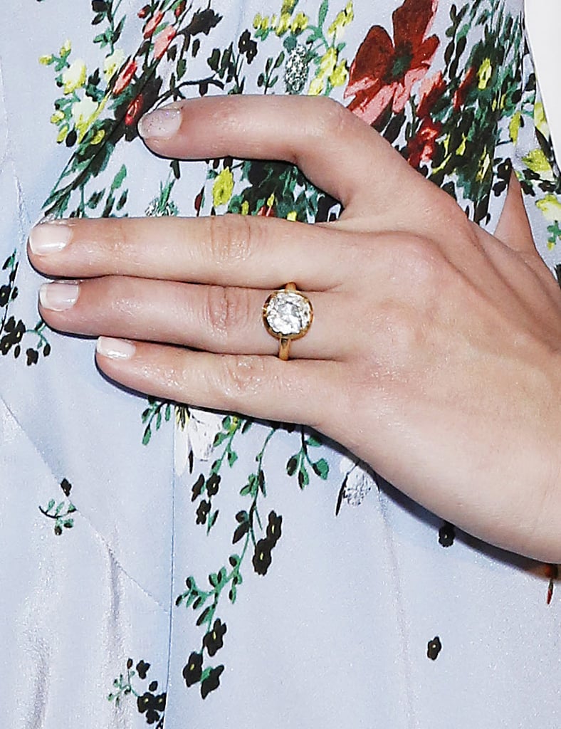 Dianna Agron Engagement Ring Pictures