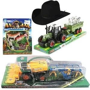 Farm World Showbag ($20)
Includes:
Tractor with trailer and farm animals
Farmer's hat
Harvester with cultivator
Farm World Showbag ($20)
Includes:
Tractor with trailer and farm animals
Farmer's hat
Harvester with cultivator
